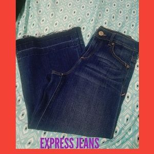 NWOT Express cropped jeans size 0 (final prize)
